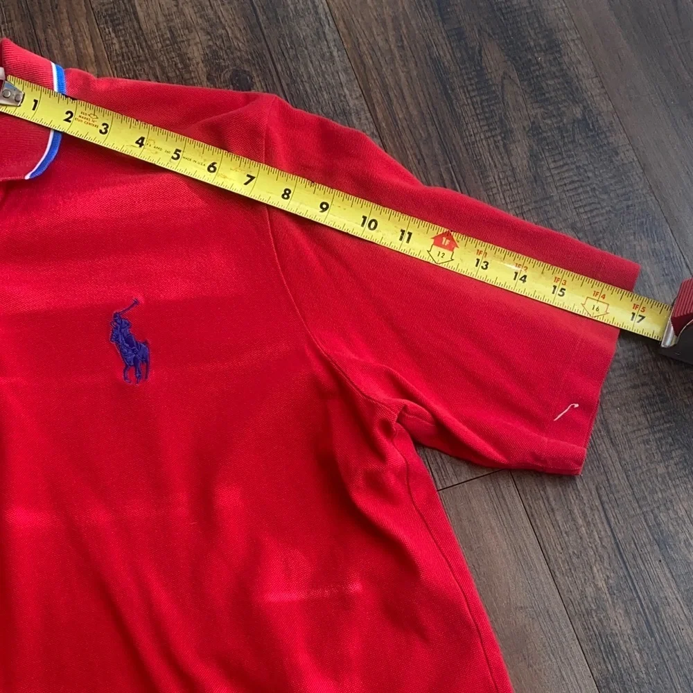 Polo golf Ralph Lauren Classic Red Polo Shirt